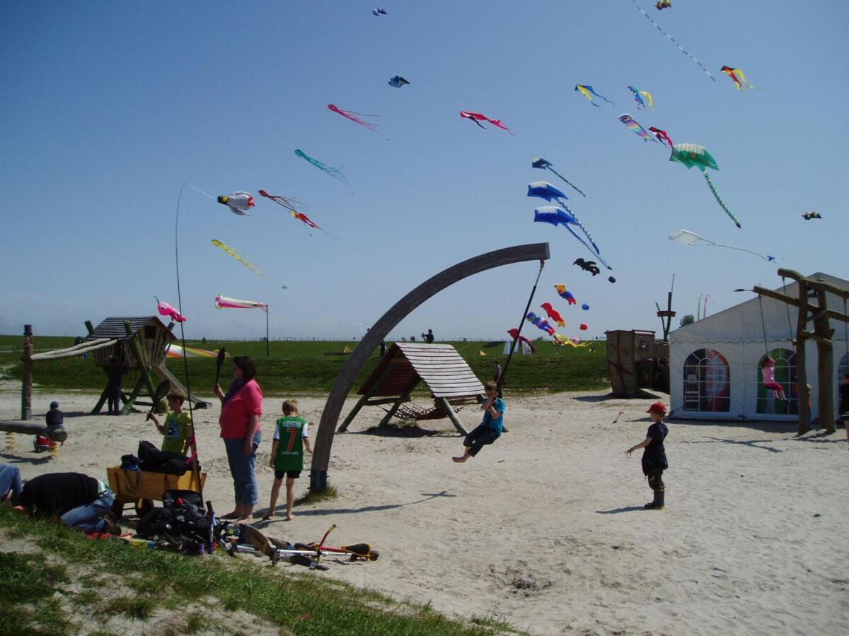 Ferienwohnung Hein Am Nordseedeich Butjadingen Buitenkant foto