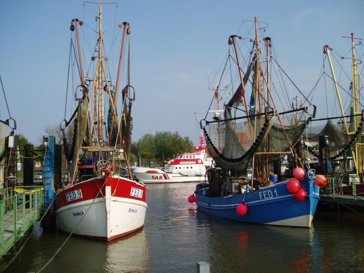 Ferienwohnung Hein Am Nordseedeich Butjadingen Buitenkant foto