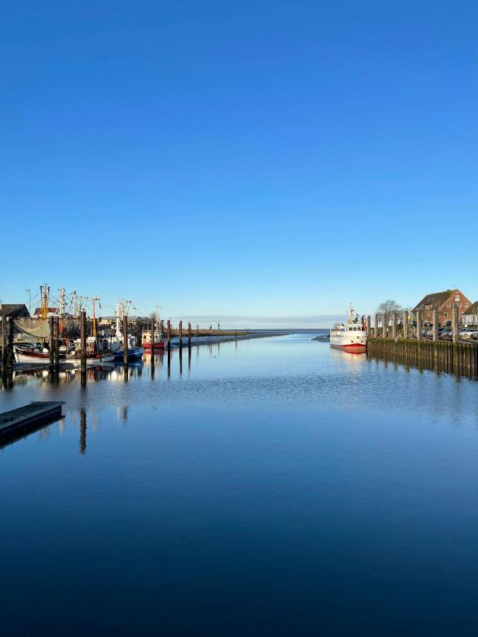 Ferienwohnung Hein Am Nordseedeich Butjadingen Buitenkant foto