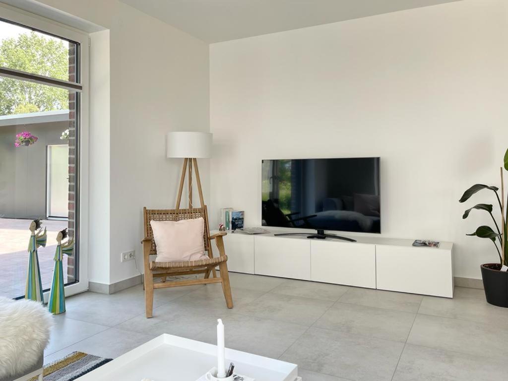 Ferienwohnung Hein Am Nordseedeich Butjadingen Buitenkant foto